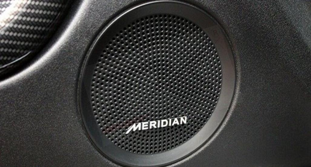 Meridian Logo Hoparlör Krom Metal 3M Logo Amblem 2 Li Set