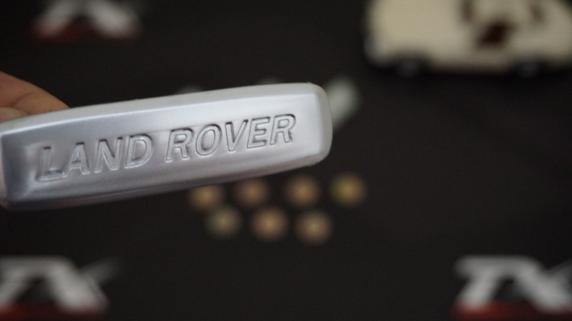Land Rover Logo Krom Metal Paspas Vidalı Logo 4 Lü Set