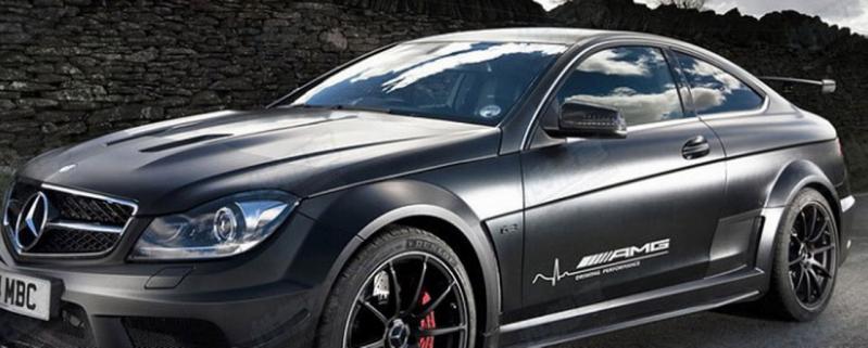 Mercedes Benz Driving Performance Body Sticker