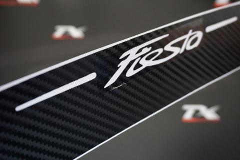 Ford Fiesta 2009 - 2016 Modeller Karbon Fiber Stop Lamba Filmi