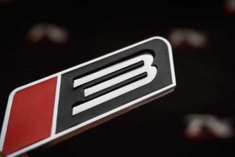 Ford Mustang 3 Ön Panjur Vidalı Krom Metal 3D Logo Amblem