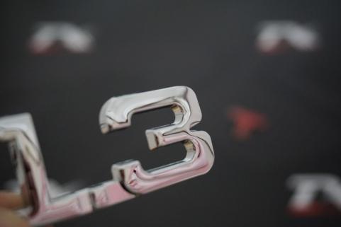 Audi 1.3 T Bagaj Krom Metal 3M 3D Yazı Logo Orjinal ürün