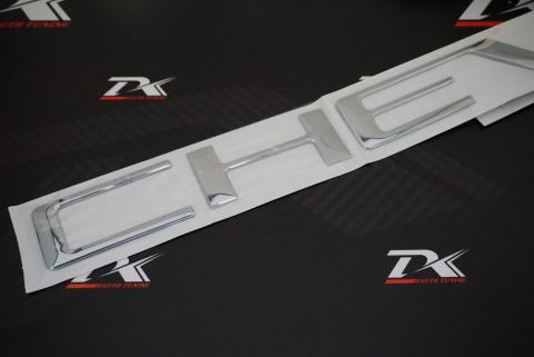 Chevrolet Silverado Bagaj Modifiye Büyük 3M 3D Yazı Logo Arma