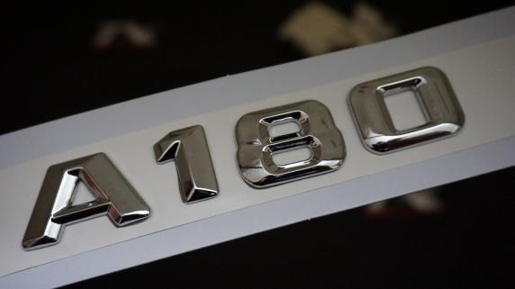 A180 Bagaj Krom Metal 3M 3D Yazı Logo