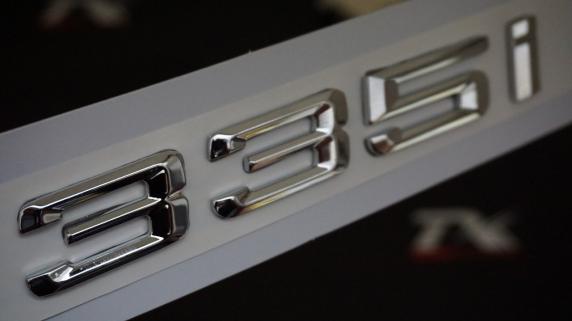 Bmw 335İ Bagaj Krom Metal 3M 3D Yazı Logo