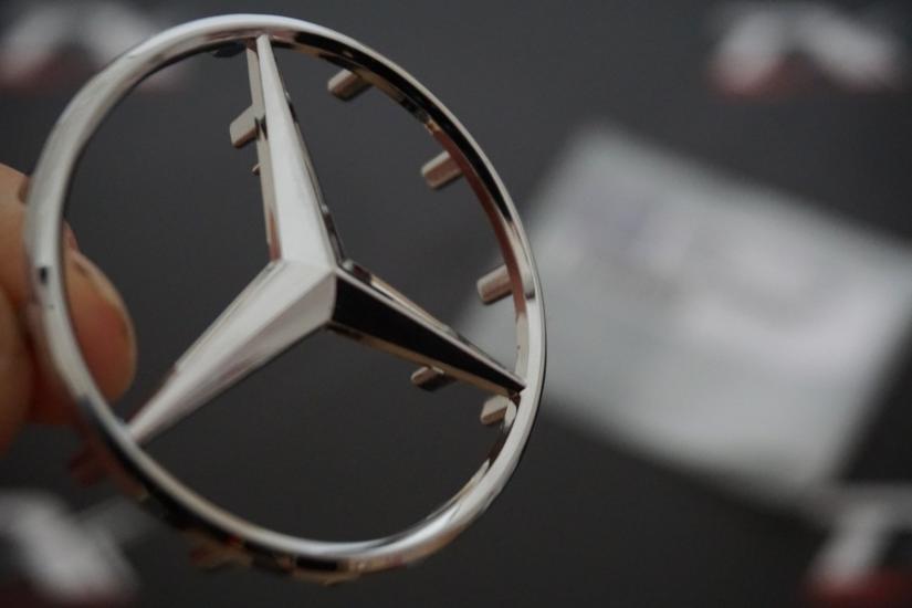 Mercedes Benz Direksiyon Krom ABS 3M Tırnaklı Yıldızı