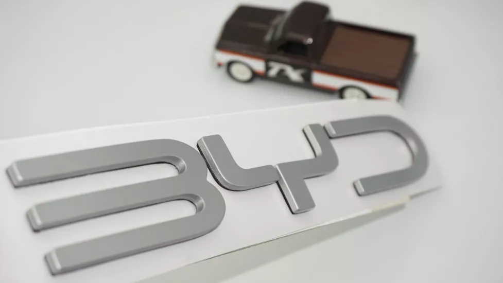 DK Tuning Byd Ön Kaput Gri 25 cm Bagaj Yazı Logo Arma