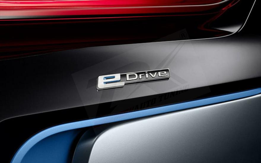Bmw e Drive Bagaj Krom ABS 3M 3D Yeni Nesil Yazı Logo Orjinal Ürün