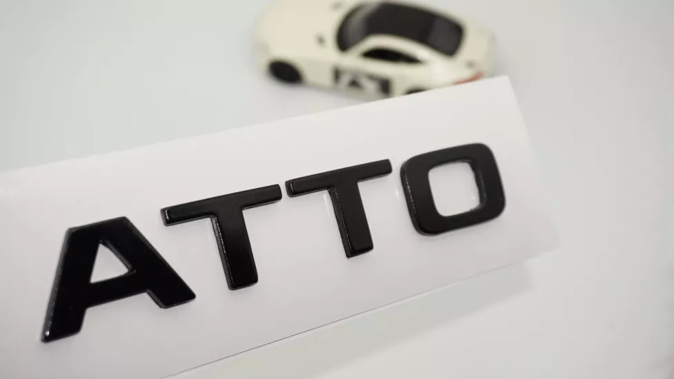 DK Tuning Byd Atto Bagaj Siyah ABS Bagaj Yazı Logo Arma