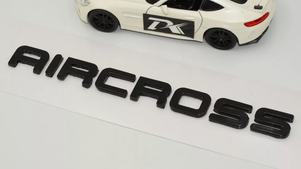 DK Tuning Citroen Aircross C3 C5 Bagaj Siyah Yazı Logo Amblem