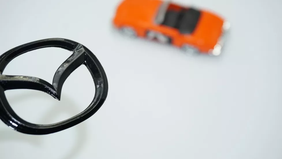 DK Tuning Mazda 2 6 Cx5 Cx3 Direksiyon Göbeği Siyah Logo Arma