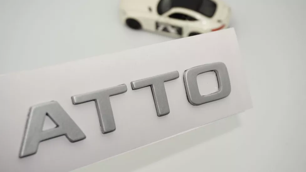 DK Tuning Byd Atto Bagaj Gri ABS Bagaj Yazı Logo Arma