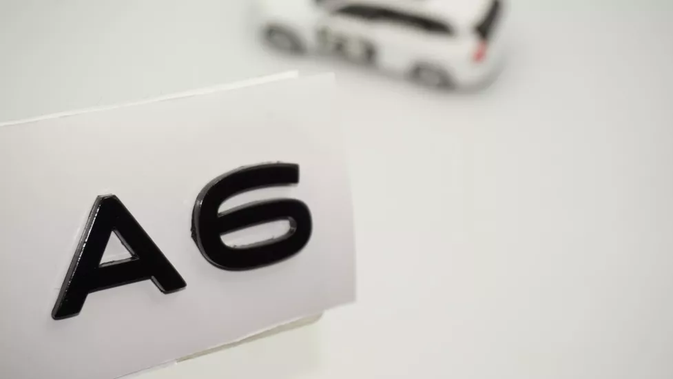 DK Tuning A6 2025+ Bagaj Siyah 3M Yazı Logo Audi İle Uyumlu