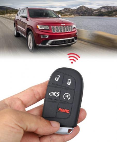  Jeep Grand Cherokee 2011+ Renegade Silikon Anahtar Kılıf Seti