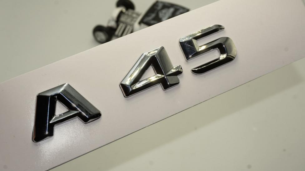 A45 Bagaj Krom Metal 3M 3D Yazı Logo