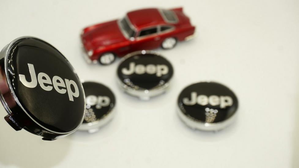Jeep logo Jant Göbeği Kapak Seti 60mm