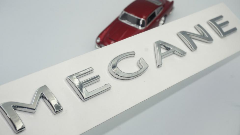 Renault Megane 3 2009-2016 Krom ABS 3M 3D Bagaj Yazı Logo