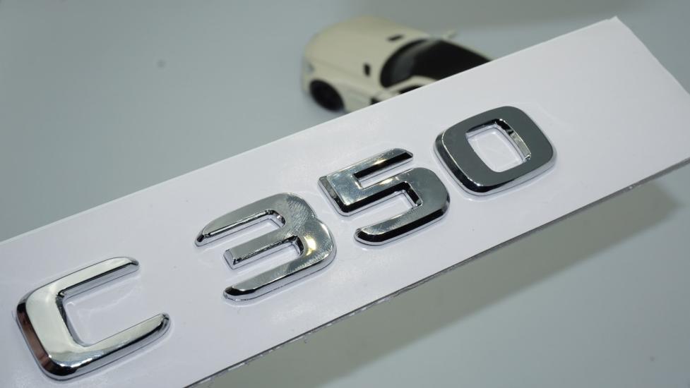 DK Tuning Benz C350 Bagaj Krom ABS 3M 3D Yazı Logo
