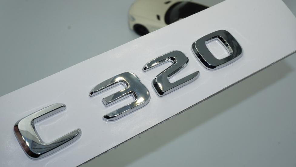 DK Tuning Benz C320 Bagaj Krom ABS 3M 3D Yazı Logo