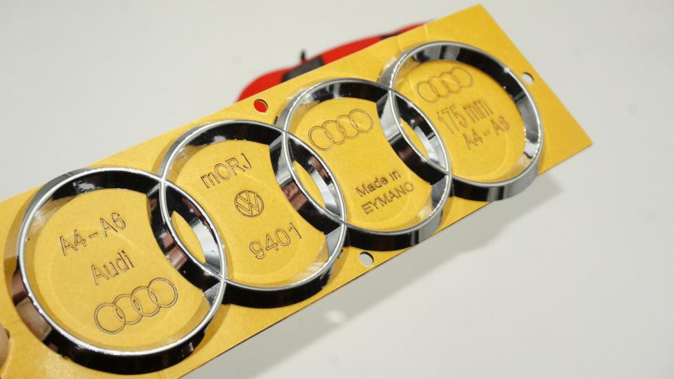 Audi A4 A6 Bagaj Krom ABS Halka Rozet Amblem