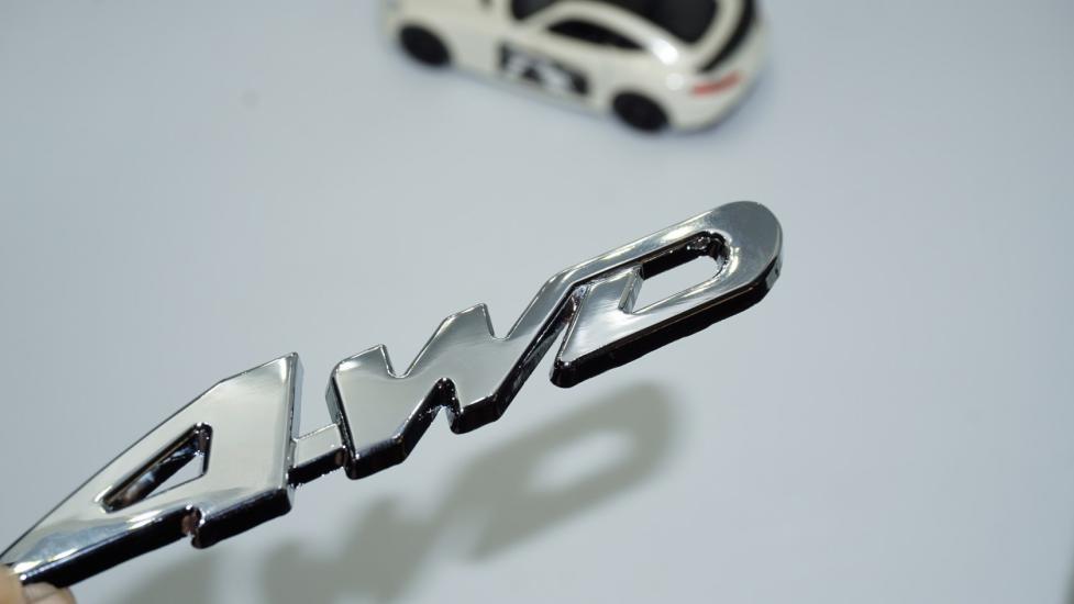 DK Tuning Arazi Off Road 4WD Krom Metal 3M 3D Yazı Logo Amblem