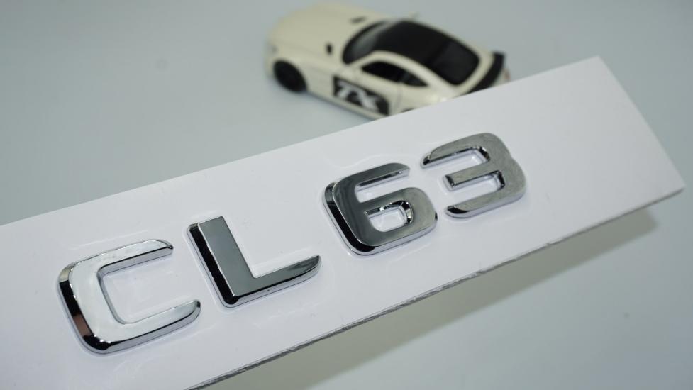 DK Tuning Benz CL63 Bagaj Krom ABS 3M 3D Yazı Logo