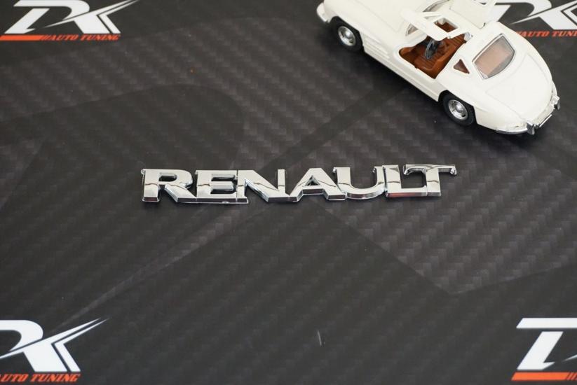 DK Tuning Renault Bagaj 3M 3D Krom ABS Logo Amblem
