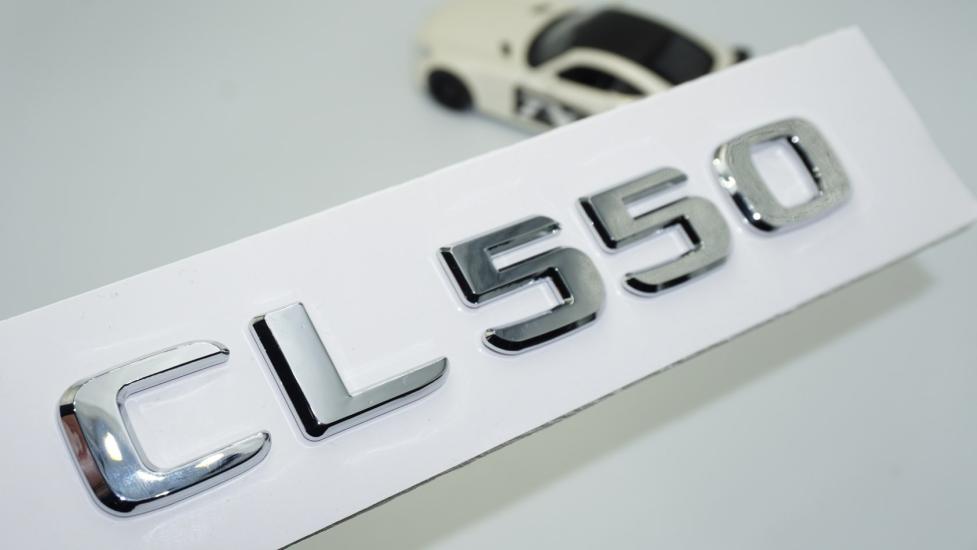 DK Tuning Benz CL550 Bagaj Krom ABS 3M 3D Yazı Logo