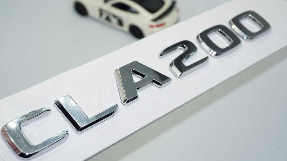 DK Tuning Benz CLA 200 Bagaj Krom ABS 3M 3D Yazı Logo