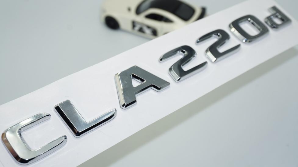 DK Tuning Benz CLA 220d Bagaj Krom ABS 3M 3D Yazı Logo