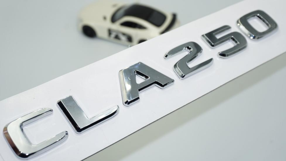 DK Tuning Benz CLA 250 Bagaj Krom ABS 3M 3D Yazı Logo