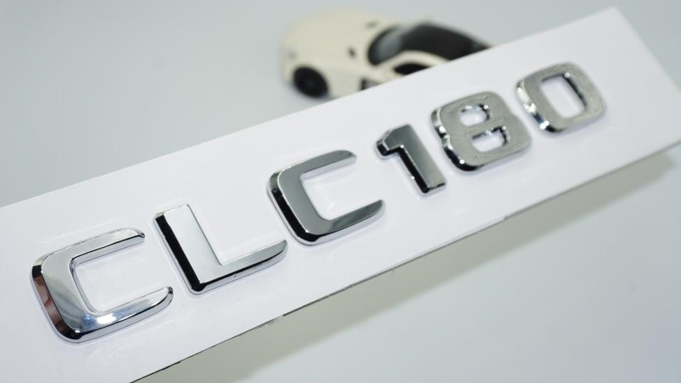 DK Tuning CLC180 Bagaj Krom ABS 3M 3D Yazı Logo Benz İle Uyumlu