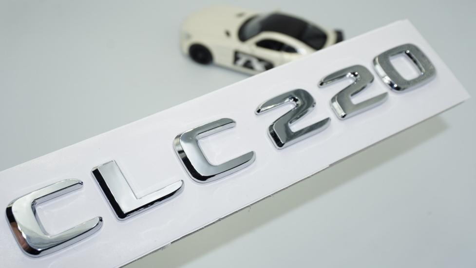 DK Tuning CLC220 Bagaj Krom ABS 3M 3D Yazı Logo Benz İle Uyumlu