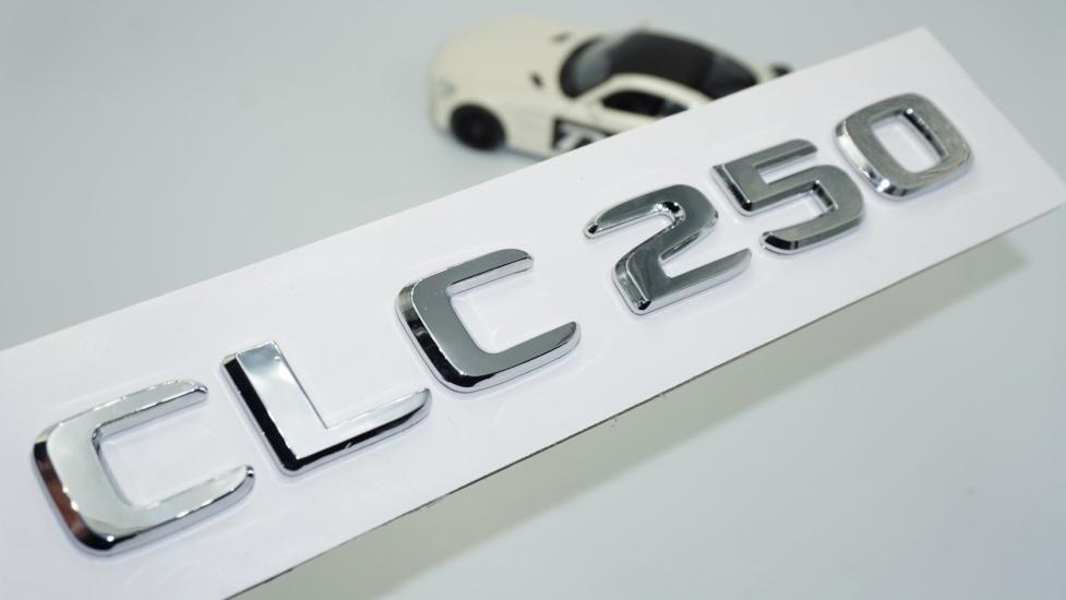DK Tuning CLC250 Bagaj Krom ABS 3M 3D Yazı Logo Benz İle Uyumlu