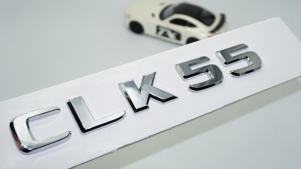 DK Tuning CLK55 Bagaj Krom ABS 3M 3D Yazı Logo Benz İle Uyumlu