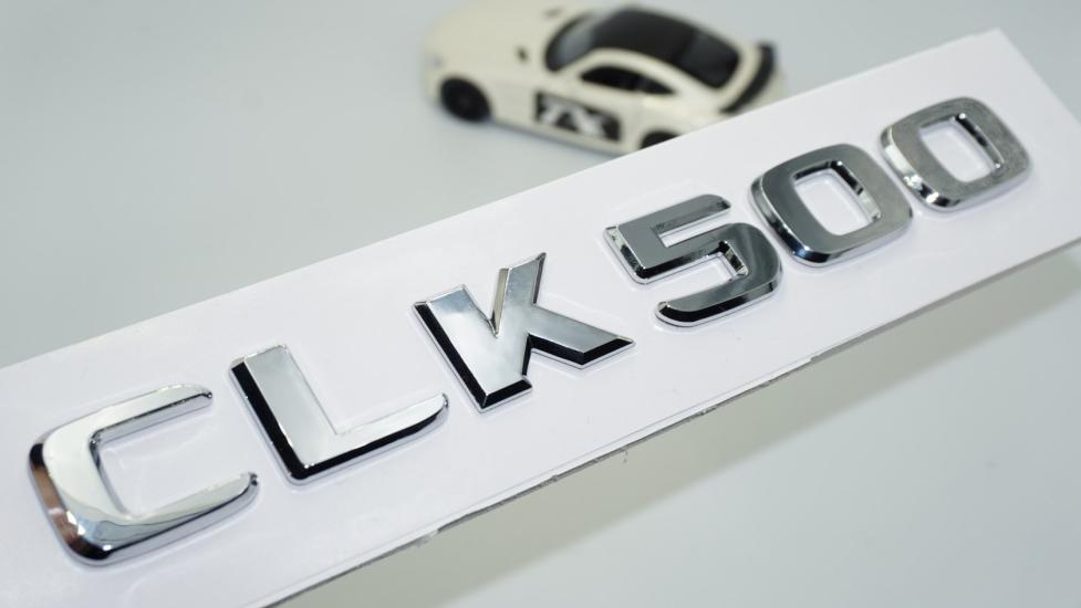 DK Tuning CLK500 Bagaj Krom ABS 3M 3D Yazı Logo Benz İle Uyumlu