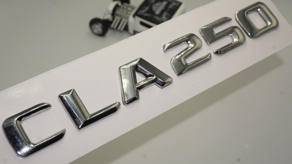Benz CLA 250 Bagaj Krom Metal 3M 3D Yazı Logo