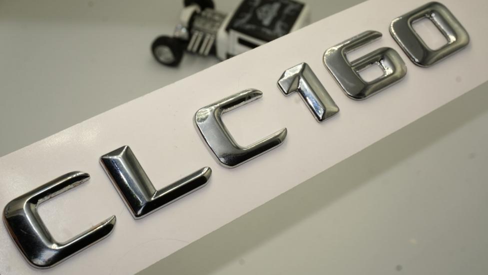 Benz CLC 160 Bagaj Krom Metal 3M 3D Yazı Logo
