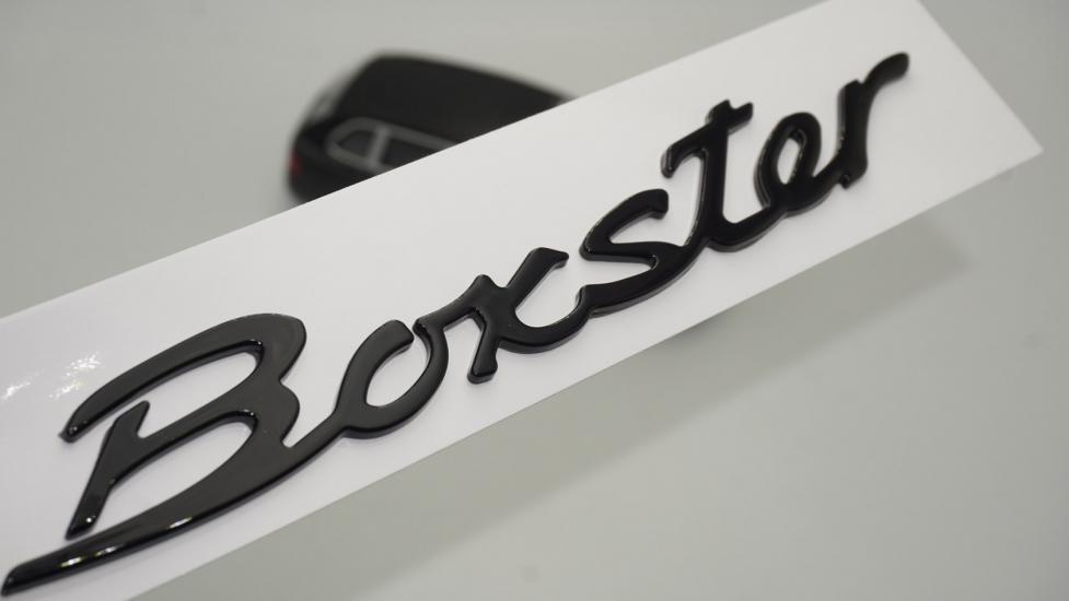Porsche Boxster Bagaj 3M 3D ABS Yazı Logo Amblem