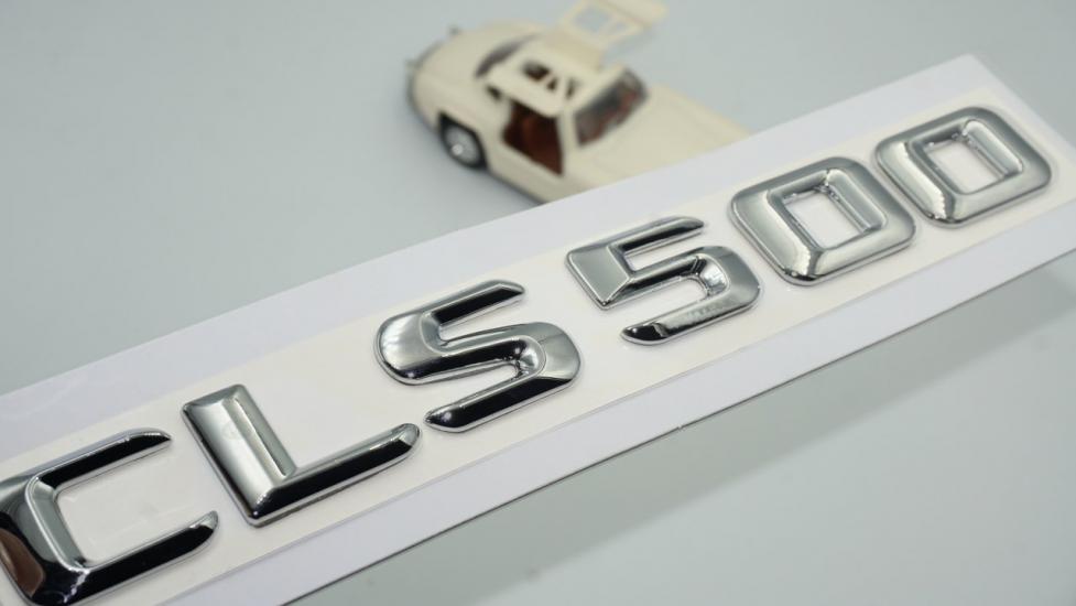 CLS 500 Bagaj Krom Metal 3M 3D Yazı Logo