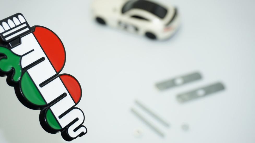 DK Tuning Alfa Romeo Ön Panjur Vidalı Krom Metal Snake Logo