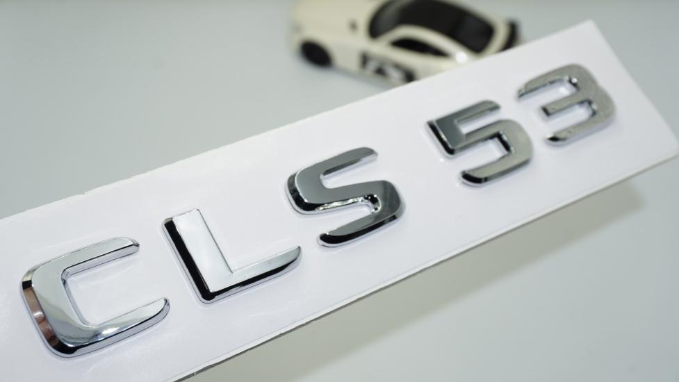 DK Tuning CLS53 Bagaj Krom ABS 3M 3D Yazı Logo Benz İle Uyumlu