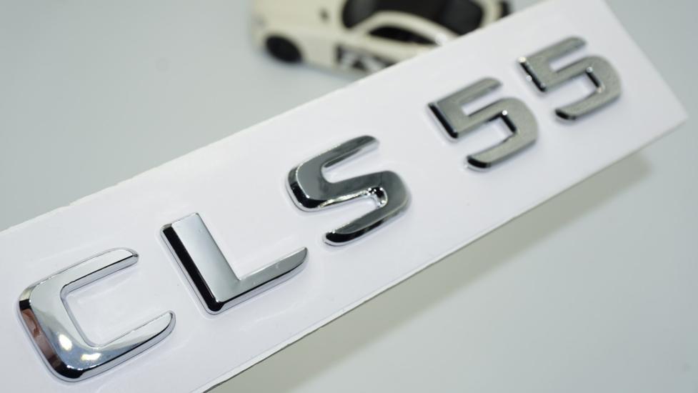 DK Tuning CLS55 Bagaj Krom ABS 3M 3D Yazı Logo Benz İle Uyumlu