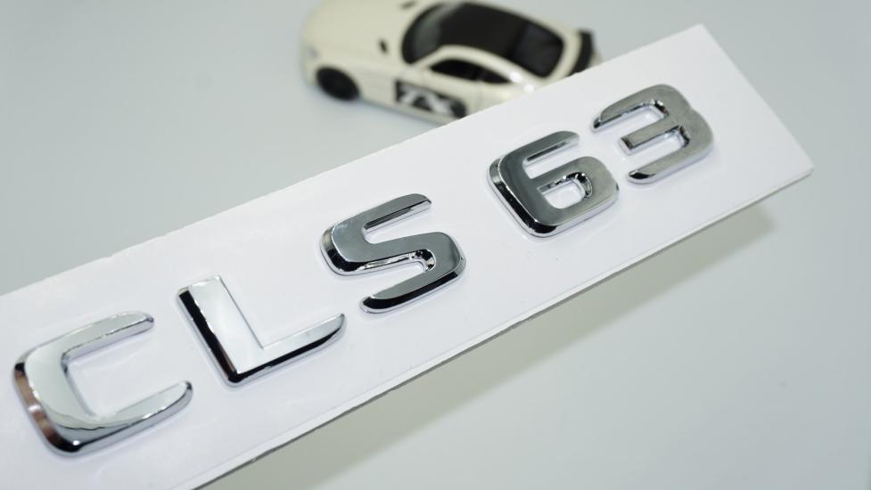 DK Tuning CLS63 Bagaj Krom ABS 3M 3D Yazı Logo Benz İle Uyumlu