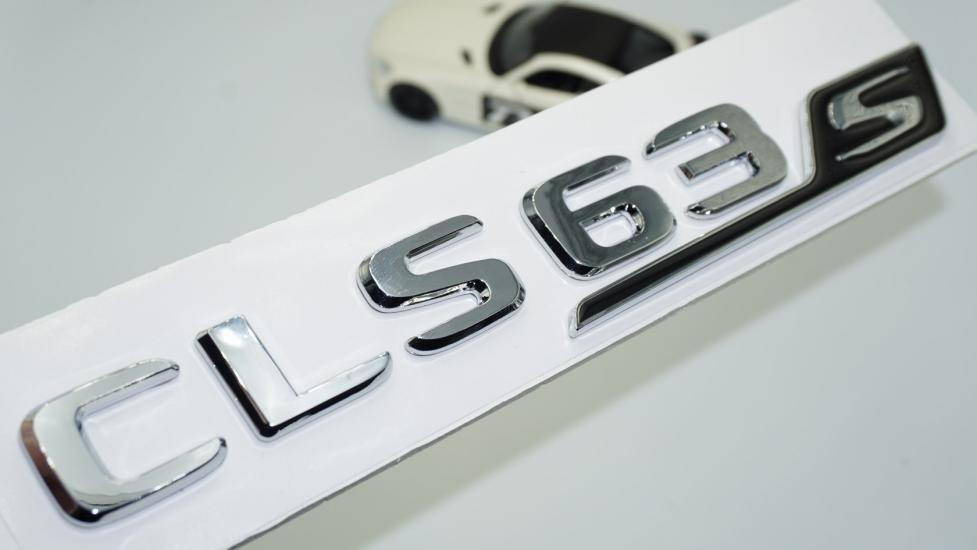 DK Tuning CLS63S Bagaj Krom ABS 3M 3D Yazı Logo Benz İle Uyumlu