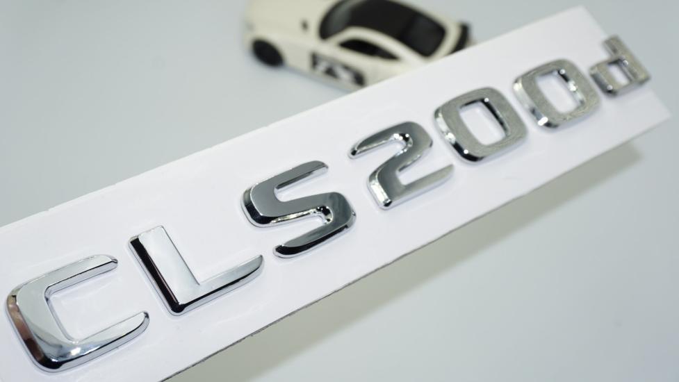 DK Tuning CLS200d Bagaj Krom ABS 3M 3D Yazı Logo Benz İle Uyumlu
