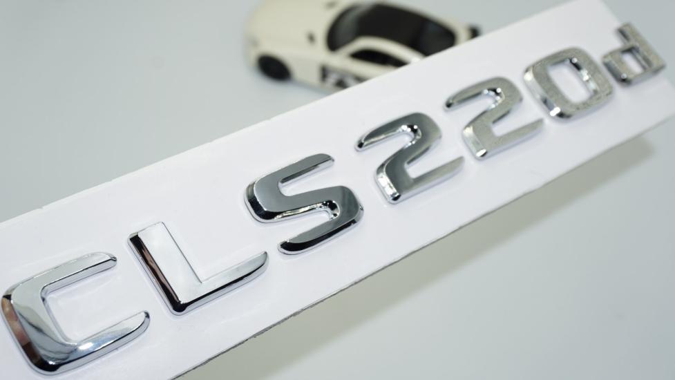 DK Tuning CLS220d Bagaj Krom ABS 3M 3D Yazı Logo Benz İle Uyumlu