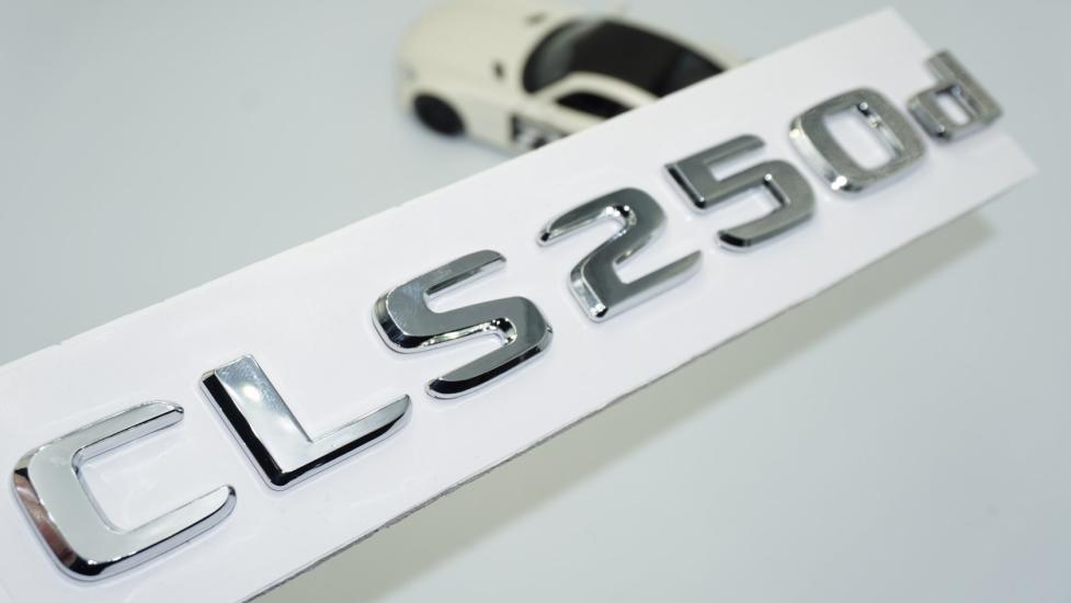 DK Tuning CLS250d Bagaj Krom ABS 3M 3D Yazı Logo Benz İle Uyumlu