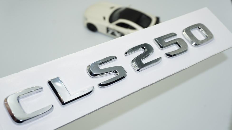 DK Tuning CLS250 Bagaj Krom ABS 3M 3D Yazı Logo Benz İle Uyumlu