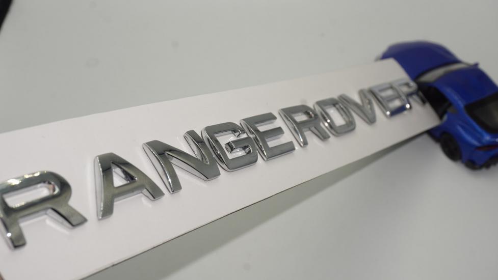Range Rover Kaput Ve Bagaj Krom Metal Yazı Orjinal Ürün